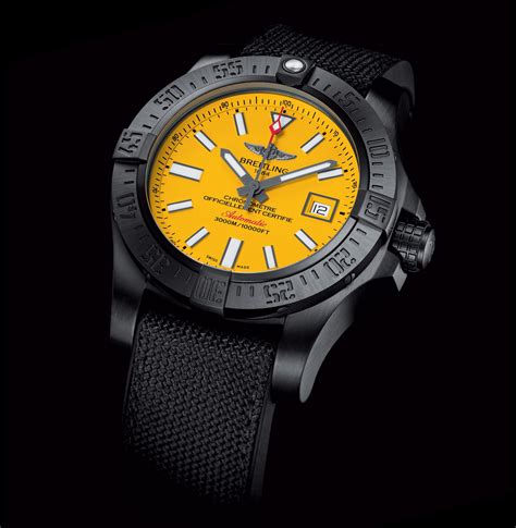 breitling avenger seawolf blacksteel|Breitling Avenger seawolf price.